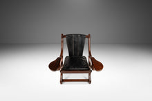 Load image into Gallery viewer, Mid-Century Modern Lounge Chair and Ottoman Set in Cocobolo Rosewood & Leather by Don S. Shoemaker for Señal Furniture, Mexico, c. 1960s-ABT Modern