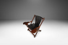 Load image into Gallery viewer, Mid-Century Modern Lounge Chair and Ottoman Set in Cocobolo Rosewood & Leather by Don S. Shoemaker for Señal Furniture, Mexico, c. 1960s-ABT Modern