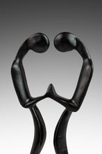 Load image into Gallery viewer, Mid-Century Modern "Lovers" Sculpture in Solid Soapstone, USA, c. 1970's-ABT Modern