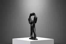 Load image into Gallery viewer, Mid-Century Modern "Lovers" Sculpture in Solid Soapstone, USA, c. 1970's-ABT Modern