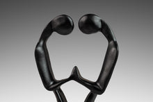Load image into Gallery viewer, Mid-Century Modern "Lovers" Sculpture in Solid Soapstone, USA, c. 1970's-ABT Modern
