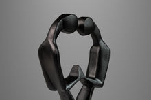 Load image into Gallery viewer, Mid-Century Modern "Lovers" Sculpture in Solid Soapstone, USA, c. 1970's-ABT Modern