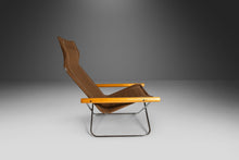 Load image into Gallery viewer, Mid Century Modern NY Folding Chair and Ottoman by Takeshi Nii, Japan, c. 1950's-ABT Modern