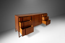 Load image into Gallery viewer, Mid-Century Modern Nine-Drawer Dresser in Walnut by Barney Flagg for Drexel, USA, c. 1960's-ABT Modern