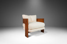 Load image into Gallery viewer, Mid-Century Modern "On-3" Lounge Chair in Brazilian Rosewood & Bouclé by Milo Baughman for Thayer Coggin, USA, 1966-ABT Modern