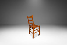 Load image into Gallery viewer, Mid-Century Modern Patinaed Armchair in Solid Oak in the Manner of Arthur Umanoff, USA, c. 1960s-ABT Modern