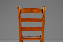 Load image into Gallery viewer, Mid-Century Modern Patinaed Armchair in Solid Oak in the Manner of Arthur Umanoff, USA, c. 1960s-ABT Modern