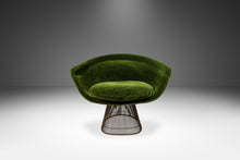 Load image into Gallery viewer, Mid-Century Modern 'Platner' Lounge Chair by Warren Platner for Knoll in Luxurious Green Kravet Couture Mohair, USA, c. 1973-ABT Modern