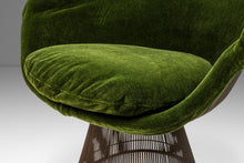 Load image into Gallery viewer, Mid-Century Modern 'Platner' Lounge Chair by Warren Platner for Knoll in Luxurious Green Kravet Couture Mohair, USA, c. 1973-ABT Modern