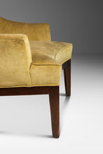 Load image into Gallery viewer, Mid-Century Modern Saber Leg Lounge Chair in Walnut & Original Fabric After Harvey Probber, USA, c. 1970's-ABT Modern