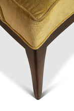 Load image into Gallery viewer, Mid-Century Modern Saber Leg Lounge Chair in Walnut & Original Fabric After Harvey Probber, USA, c. 1970's-ABT Modern