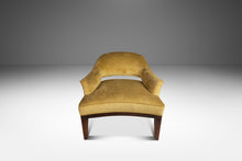 Load image into Gallery viewer, Mid-Century Modern Saber Leg Lounge Chair in Walnut & Original Fabric After Harvey Probber, USA, c. 1970's-ABT Modern