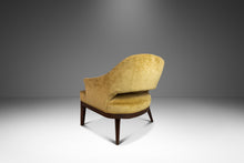 Load image into Gallery viewer, Mid-Century Modern Saber Leg Lounge Chair in Walnut & Original Fabric After Harvey Probber, USA, c. 1970's-ABT Modern