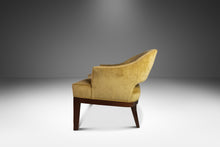 Load image into Gallery viewer, Mid-Century Modern Saber Leg Lounge Chair in Walnut & Original Fabric After Harvey Probber, USA, c. 1970's-ABT Modern