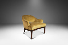 Load image into Gallery viewer, Mid-Century Modern Saber Leg Lounge Chair in Walnut & Original Fabric After Harvey Probber, USA, c. 1970's-ABT Modern