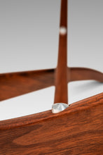 Load image into Gallery viewer, Mid-Century Modern Sculptural Coffee Table in Walnut w/ Kidney-Shaped Glass Top by Forest Wilson, USA, c. 1960's-ABT Modern