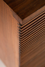 Load image into Gallery viewer, Mid Century Modern Sculptural Credenza / Stereo Cabinet in Walnut in the Manner of Vladimir Kagan, USA, c 1960s-ABT Modern