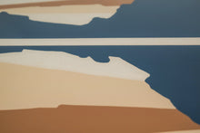 Load image into Gallery viewer, Mid-Century Modern Signed "Reflections" Silhouette Serigraph Embossed Framed Art by Judith Hendler, USA, c. 1980s-ABT Modern