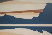Load image into Gallery viewer, Mid-Century Modern Signed "Reflections" Silhouette Serigraph Embossed Framed Art by Judith Hendler, USA, c. 1980s-ABT Modern