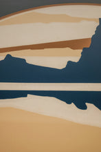 Load image into Gallery viewer, Mid-Century Modern Signed "Reflections" Silhouette Serigraph Embossed Framed Art by Judith Hendler, USA, c. 1980s-ABT Modern