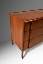 Load image into Gallery viewer, Mid-Century Modern Six-Drawer Dresser in Walnut by Barney Flagg for Drexel's Parallel Line, USA, c. 1960's-ABT Modern