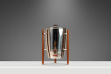 Load image into Gallery viewer, Mid-Century Modern Space Age Coffee Pot / Percolator / Server in Chrome and Teak by Regal, USA, c. 1960s-ABT Modern