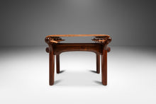 Load image into Gallery viewer, Mid-Century Modern Tooled Leather Sling / Safari Lounge Chair & Ottoman Set by Angel Pazmino, Ecuador, c. 1960s-ABT Modern