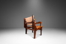 Load image into Gallery viewer, Mid-Century Modern Tooled Leather Sling Safari / Lounge Chair by Angel Pazmino, Ecuador, c. 1960s-ABT Modern
