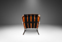 Load image into Gallery viewer, Mid-Century Modern Tubular Chair & Ottoman Set in Chrome and Original Leather by Milo Baughman for Directional, USA, c. 1960s-ABT Modern