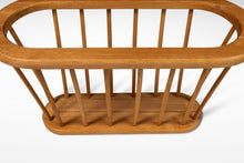 Load image into Gallery viewer, Mid-Century Modern Umbrella Rack Stand Holder in Solid Ash in the Manner of Arthur Umanoff, USA, c. 1970's-ABT Modern