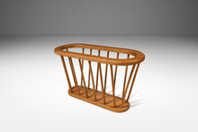 Load image into Gallery viewer, Mid-Century Modern Umbrella Rack Stand Holder in Solid Ash in the Manner of Arthur Umanoff, USA, c. 1970's-ABT Modern