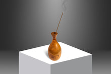 Load image into Gallery viewer, Mid-Century Modern Wood-Turned Hand Sculpted Vase in Solid Teak & Burlwood, USA, c. 1970's-ABT Modern