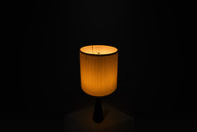 Load image into Gallery viewer, Mid-Century Modern Wood-Turned Hourglass Table Lamp in Solid Walnut Attributed to Phillip Lloyd Powell, USA, c. 1960's-ABT Modern