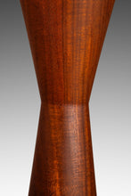 Load image into Gallery viewer, Mid-Century Modern Wood-Turned Hourglass Table Lamp in Solid Walnut Attributed to Phillip Lloyd Powell, USA, c. 1960's-ABT Modern