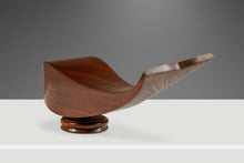 Load image into Gallery viewer, Mid-Century Organic Modern Abstract Hand-Carved Fish / Whale Sculpture in Solid Teak, USA, c. 1960's-ABT Modern