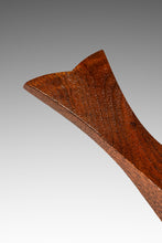 Load image into Gallery viewer, Mid-Century Organic Modern Abstract Hand-Carved Fish / Whale Sculpture in Solid Teak, USA, c. 1960's-ABT Modern