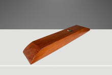 Load image into Gallery viewer, Mid-Century Organic Modern Elongated Serving Tray / Catch-All Hand-Carved from Solid Teak, c. 1970s-ABT Modern