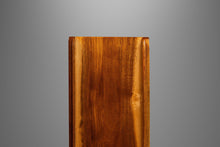 Load image into Gallery viewer, Mid-Century Organic Modern Minimalist "Domino" Wine Rack in Solid Monkey Pod Wood, USA, c. 1970s-ABT Modern