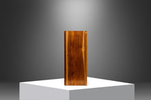 Load image into Gallery viewer, Mid-Century Organic Modern Minimalist "Domino" Wine Rack in Solid Monkey Pod Wood, USA, c. 1970s-ABT Modern