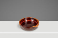 Load image into Gallery viewer, Mid-Century Organic Modern Wood-Turned Hand-Crafted Serving Bowl in Solid Mahogany, c. 1970s-ABT Modern