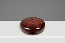 Load image into Gallery viewer, Mid-Century Organic Modern Wood-Turned Hand-Crafted Serving Bowl in Solid Mahogany, c. 1970s-ABT Modern