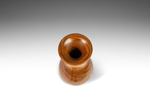 Load image into Gallery viewer, Mid-Century Organic Modern Wood-Turned Hand Sculpted Vase in Solid Honey Oak, USA, c. 1970's-ABT Modern