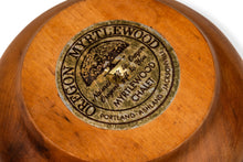 Load image into Gallery viewer, Mid-Century Organic Modern Wood-Turned Serving Bowl in Solid Myrtlewood, Oregon, USA, c. 1980's-ABT Modern