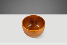 Load image into Gallery viewer, Mid-Century Organic Modern Wood-Turned Serving Bowl in Solid Myrtlewood, Oregon, USA, c. 1980's-ABT Modern