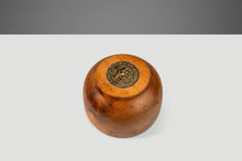 Load image into Gallery viewer, Mid-Century Organic Modern Wood-Turned Serving Bowl in Solid Myrtlewood, Oregon, USA, c. 1980's-ABT Modern
