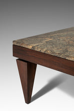 Load image into Gallery viewer, Mid-Century Post Modern Custom-Made Coffee Table w/ Granite Top in the Manner of Gio Ponti, USA, c. 1980's-ABT Modern