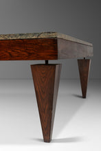 Load image into Gallery viewer, Mid-Century Post Modern Custom-Made Coffee Table w/ Granite Top in the Manner of Gio Ponti, USA, c. 1980's-ABT Modern
