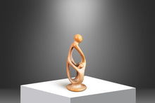 Load image into Gallery viewer, Mid-Century Post Modern "Family" Hand-Carved Marble Stone Sculpture, Kenya, c. 1980's-ABT Modern