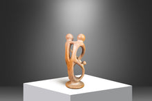 Load image into Gallery viewer, Mid-Century Post Modern "Family" Hand-Carved Marble Stone Sculpture, Kenya, c. 1980's-ABT Modern