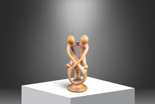 Load image into Gallery viewer, Mid-Century Post Modern "Family" Hand-Carved Marble Stone Sculpture, Kenya, c. 1980's-ABT Modern